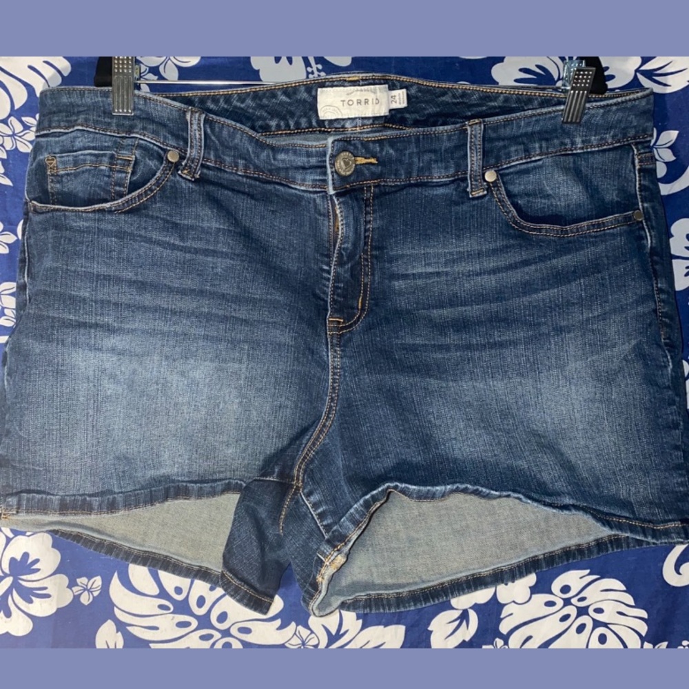 Torrid Jean Shorts